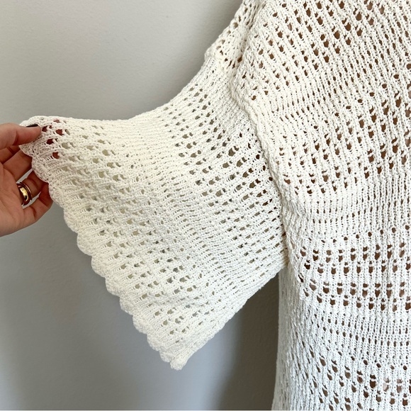 *FREE PEOPLE* Sistine Crochet Mini Dress - Picture 4 of 8